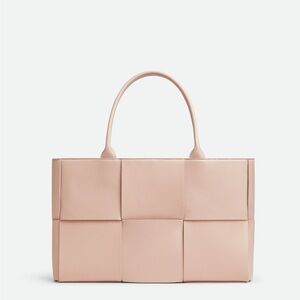 New Bottega Veneta Blush Pink Arco Tote Bag